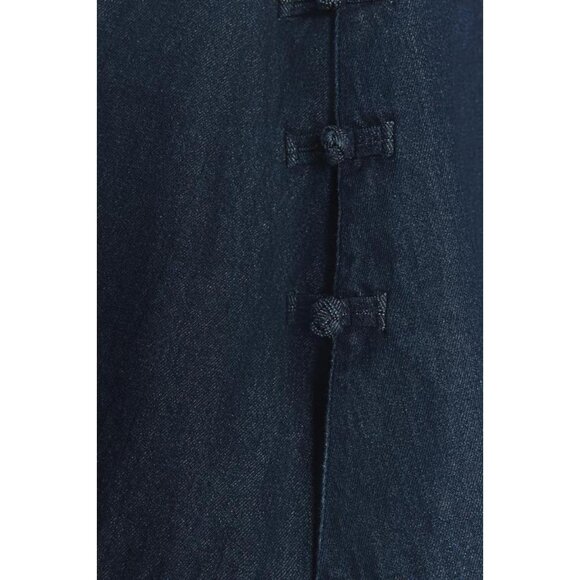 ZARA DENIM CAPE WITH TOGGLES - Picture 9 of 9